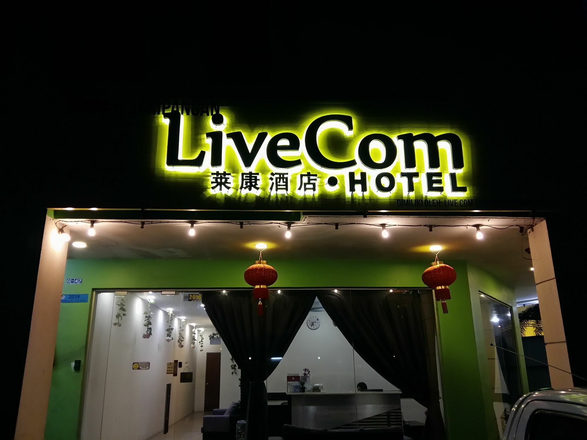 Live Com Hotel Johor Bahru Exteriér fotografie